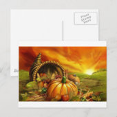 cornucopie briefkaart (Voorkant / Achterkant)