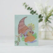 Cornucopie Briefkaart (Staand voorkant)