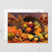 Cornucopie-Briefkaart Briefkaart (Voorkant / Achterkant)