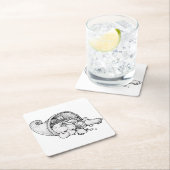 cornucopie kartonnen onderzetters (Insitu)