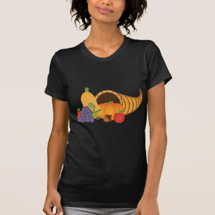 Cornucopie met rijke kleuren t-shirt