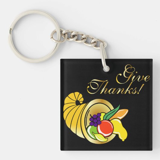 Cornucopie Sleutelhanger (Voorkant)