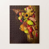 Cornucopie Thanksgiving Puzzle Legpuzzel (Verticaal)