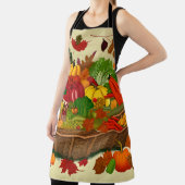 Cornucopie vol groenten schort (Insitu)