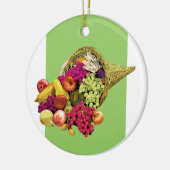 Cornucopiornament Keramisch Ornament (Links)