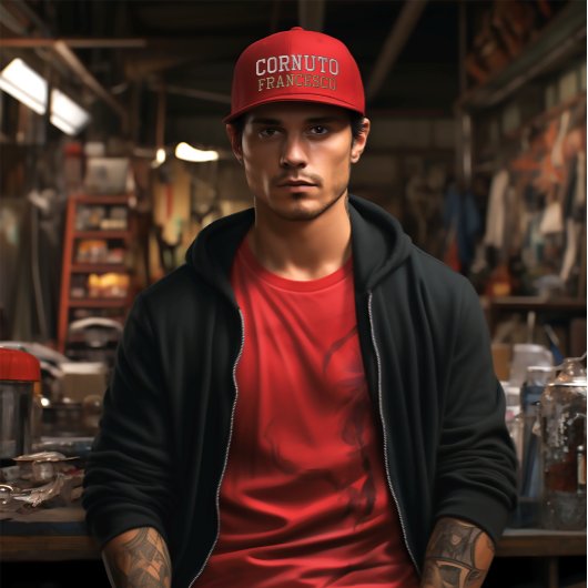 Cornuto Gepersonaliseerd geborduurd pet