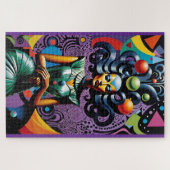 Cornutopia - Ken Gage Surrealistische Kunst Legpuzzel (Horizontaal)