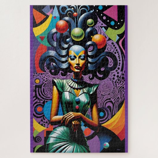 Cornutopia - Ken Gage Surrealistische Kunst Legpuzzel (Verticaal)