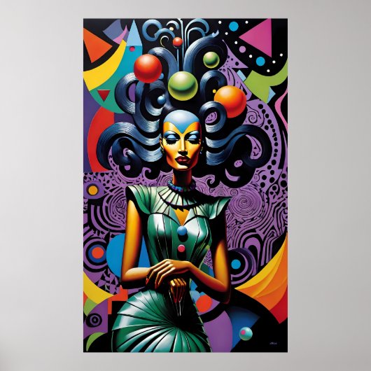 Cornutopia - Ken Gage Surrealistische Kunst Poster (Voorkant)