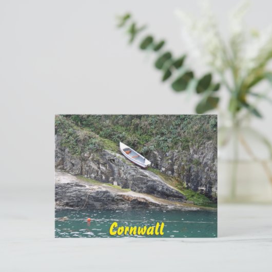 Cornwall-boot Briefkaart (Staand voorkant)