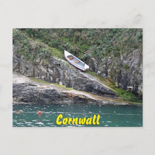 Cornwall-boot Briefkaart (Voorkant)