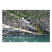 Cornwall-boot Foto Afdruk (Voorkant)