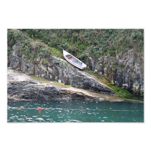 Cornwall-boot Foto Afdruk (Voorkant)