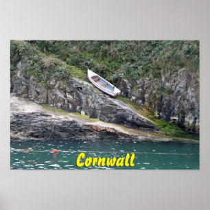 Cornwall-boot Poster