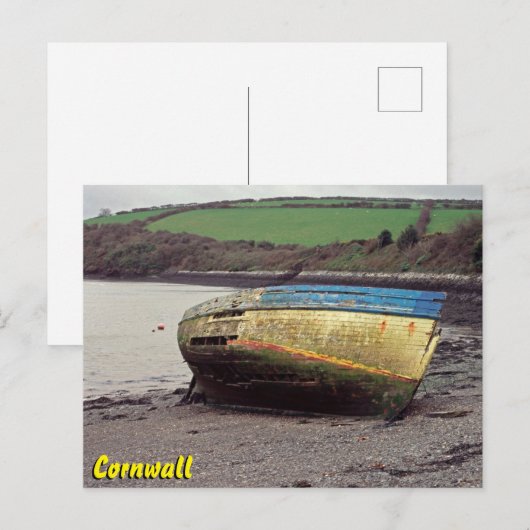 Cornwall Briefkaart (Voorkant / Achterkant)