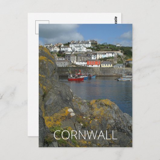 Cornwall Briefkaart (Voorkant / Achterkant)