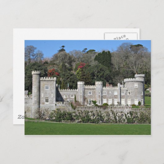 Cornwall Caerhays Castle Briefkaart (Voorkant / Achterkant)