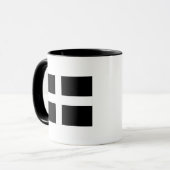 Cornwall - Cornish Flag / St. Piran Mok (Voorkant links)