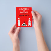 Cornwall Cornish Pasties Engels eten Flyer (Hand)