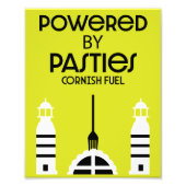 Cornwall Cornish Pasties Engels eten Foto Afdruk (Voorkant)