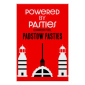 Cornwall Cornish Pasties Engels eten Perfect Poster (Voorkant)