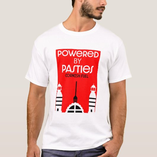 Cornwall Cornish Pasties Engels eten T-shirt (Voorkant)