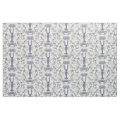 Cornwall Crustaceans Damask Blue Pearl Stof (Fat Quarter)