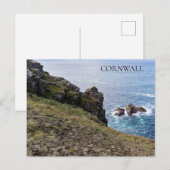 Cornwall Engeland Briefkaart (Voorkant / Achterkant)
