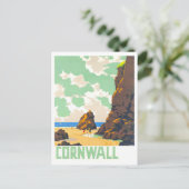  Cornwall, Engeland, Reisposter Briefkaart (Staand voorkant)