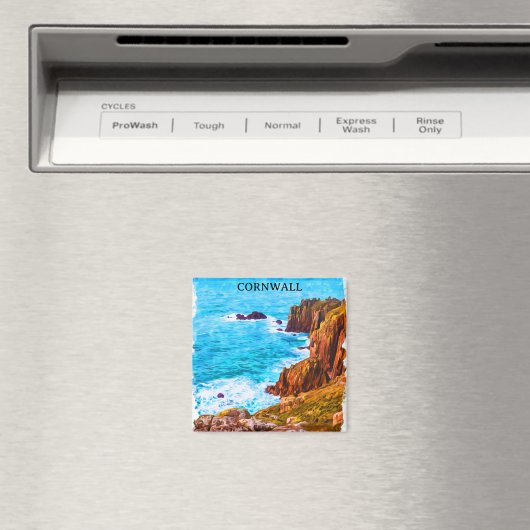 Cornwall Engeland Verenigd Koninkrijk Kustlandscha Magneet (Insitu (Vaatwasser))