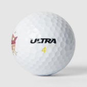 Cornwall Engeland Verenigd Koninkrijk Retro Golfb Golfballen (Logo)