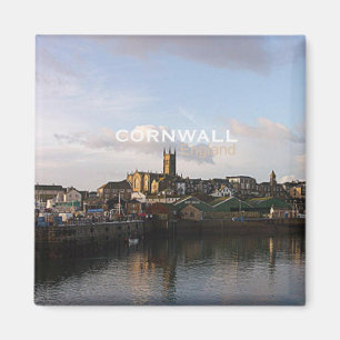 Cornwall England Foto Souvenir Fridge Magnet