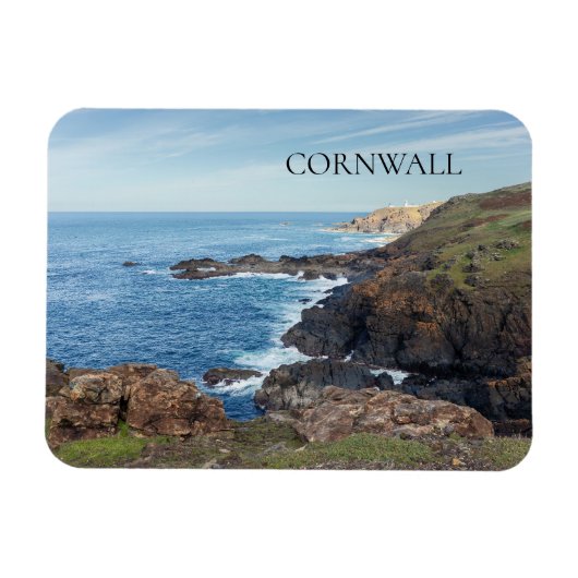 Cornwall England Photo Magnet Magneet (Horizontaal)