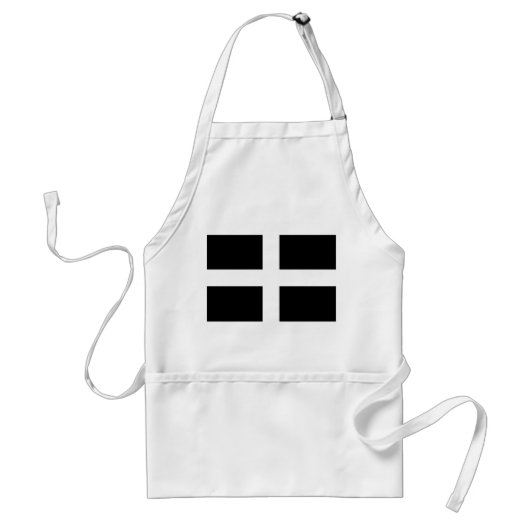 Cornwall Flag Standaard Schort (Voorkant)