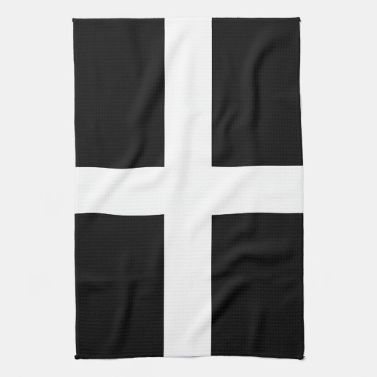 Cornwall Flag Theedoek (Verticaal)