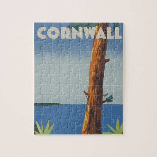 Cornwall ga met de trein legpuzzel (Verticaal)
