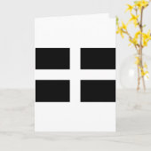 Cornwall, het Verenigd Koninkrijk Kaart (Gele Bloem)