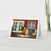 Cornwall huis LeeMarie's creatieve ontwerp Kaart (Voorkant)