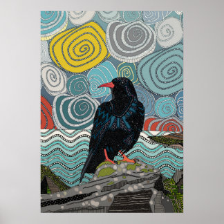 Cornwall kauw poster