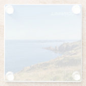 Cornwall Land’s End England  Glazen Onderzetter (Achterkant)