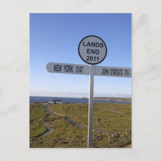 Cornwall Lands End Briefkaart