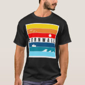 Cornwall lucht en Zee T-shirt (Voorkant)
