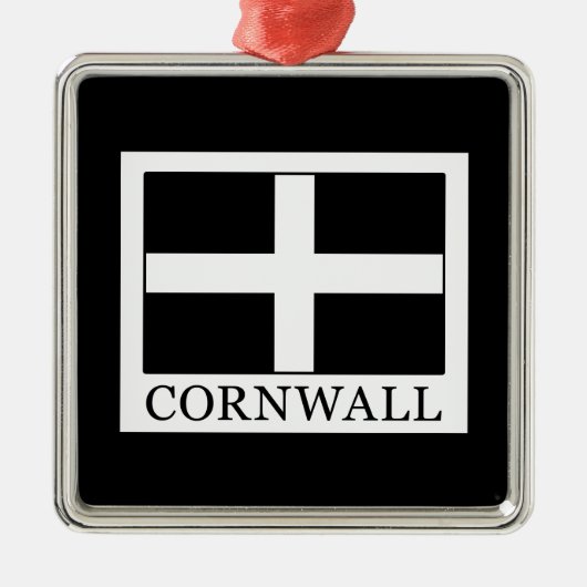 Cornwall Metalen Ornament (Voorkant)