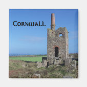 Cornwall Mine Engine House Magnet (Voorkant)