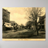 Cornwall, New York, Main St, 1909, Poster (Voorkant)