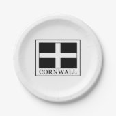 Cornwall Papieren Bordje (Voorkant)