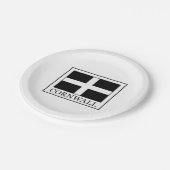 Cornwall Papieren Bordje (Gekanteld)