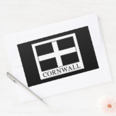 Cornwall Rechthoekige Sticker (Envelop)