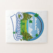 Cornwall Reis logo Legpuzzel (Horizontaal)