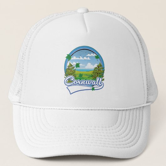 Cornwall Reis logo Trucker Pet (Voorkant)